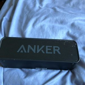Black anker sound core speaker